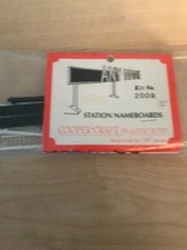 COOPERCRAFT STATION NAME BOARDS   KIT  OO GAUGE