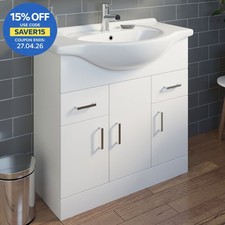 850mm Bathroom Vanity Unit &