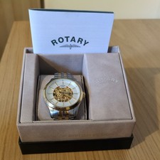 Mens Rotary Gold Plated