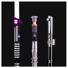 Metal Lightsaber LED Flashing