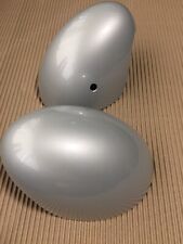 UNMARKED PUDDLE LIGHT SILVER GENUINE BMW MINI MIRROR COVERS  F54 F55 F56 F57 F60