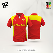 Zimbabwe ICC 2015 World Cup Cricket Jersey – Retro Memorabilia Match Replica