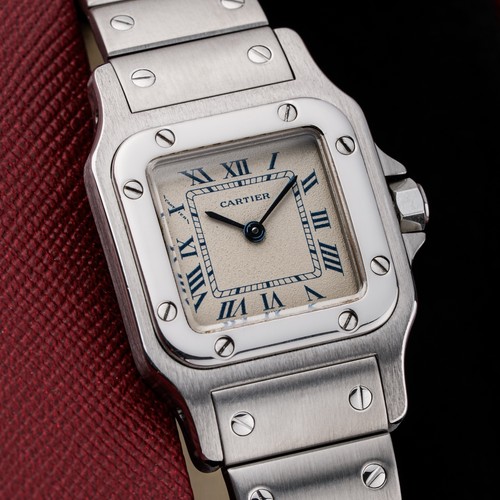Cartier santos galbee 24mm - galbee,