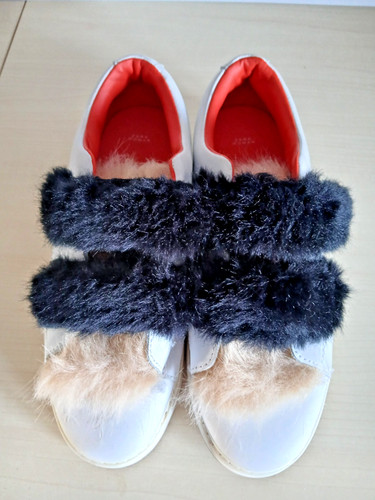 Women zara white leather - women's,