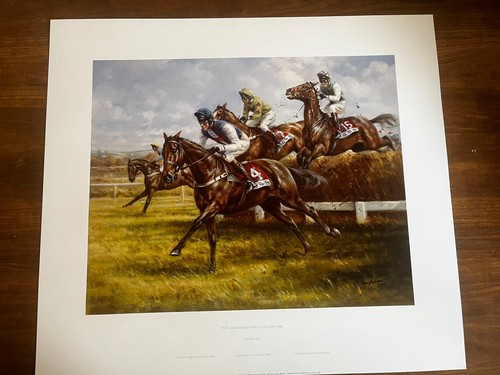 Cheltenham gold cup print cool - gold,