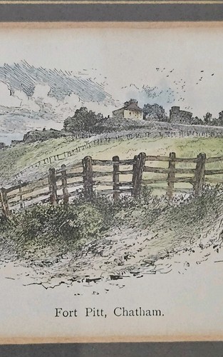 Vintage landscape painting - painting, of