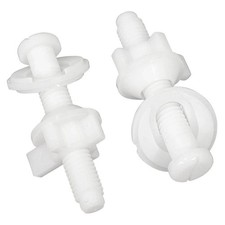 2Pcs Toilet Seat  Bolts Hinges