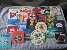 NEW LOT Beer Mats Set of 22