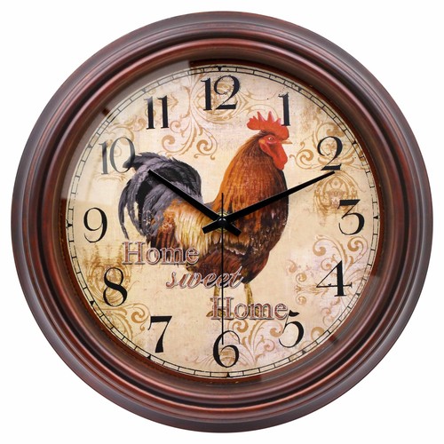 Rooster wall clock vintage - clock,