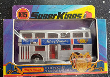 Matchbox Super Kings K-15 The Londoner Souvenir Silver Jubilee Bus - Boxed