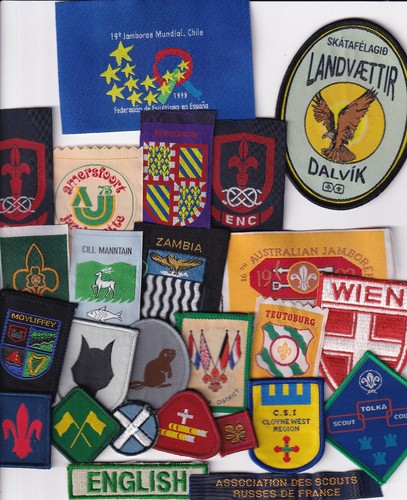 Boy scout overseas badges 25 - badges,