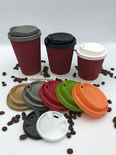 500 8oz red ripple - 8oz,
