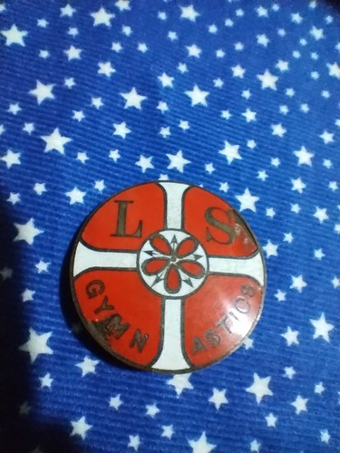 Vintage gymnastics award - l, s