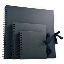 Black Scrapbook Photo Album Square Kraft Black Paper Arts Crafts Photo Album New
