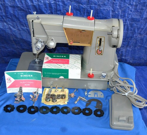 Singer 328 zigzag sewing - singer,