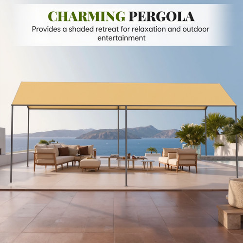 Carport canopy shed - 10'×20',