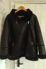 Primark Black faux suede