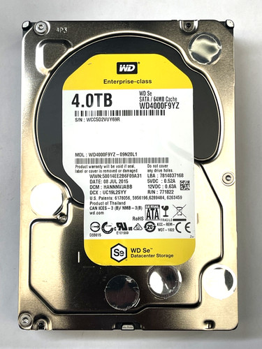Western digital 4tb sata - western,