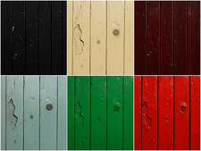 oo Gauge  Realistic Painted Wood Planks Model Railway Texture Premium Card