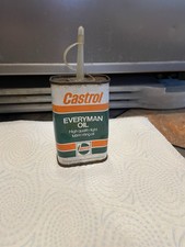 Old Castrol Oil Can