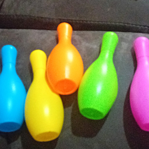Set ten pin plastic - of,