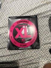 D'Addario ECB81M Chromes Flat