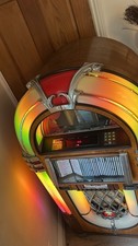 NSM Nsm Nostalgia Gold Bubbler CD Jukebox , plays 100 CDs, Reduced to Sell !!