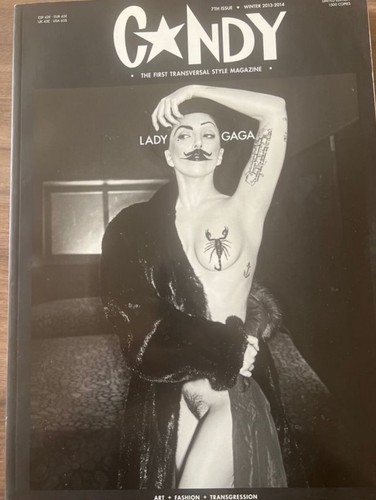 Candy magazine lady - gaga, trans