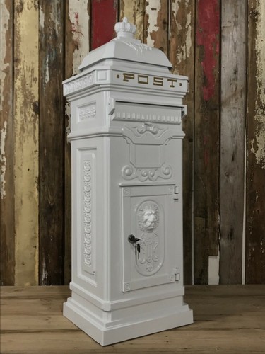White cast aluminium - white,
