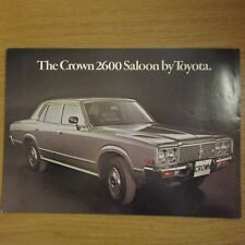 TOYOTA CROWN 2600 2.6 2563cc