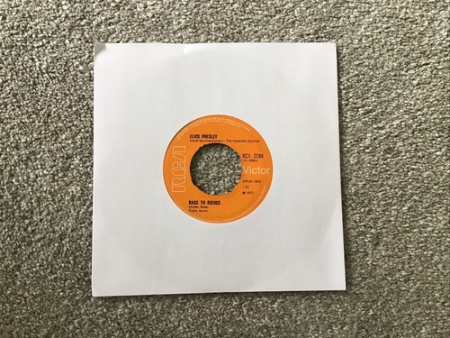 Elvis presley rags - , to