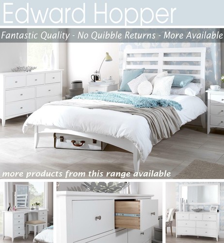 White bedroom furniture - white,