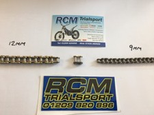 Oset 12.5” 16” 20” 24” Electric trials bike Master Link to suit 12mm Chain