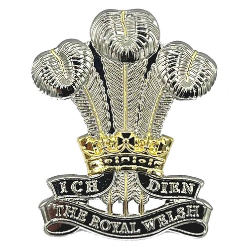Royal welsh beret cap badge - beret,