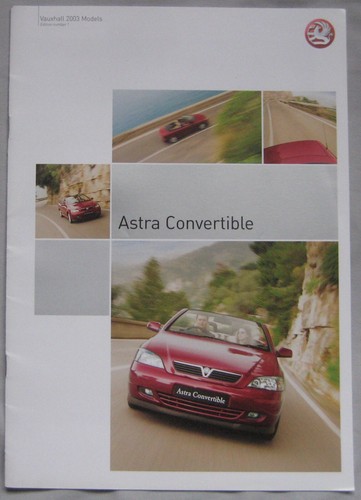 2003 vauxhall astra - vauxhall,