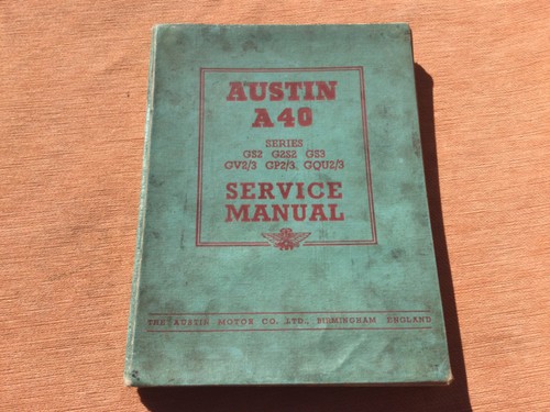 Austin a40 original - austin, a40...original