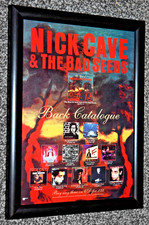 NICK CAVE band FRAMED A4 back