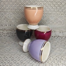 Vintage Harlequin egg cups