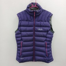 Rab Gilet Women's UK Size 14 Purple Full Zip RMF31-RH