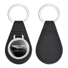 Aston Martin Leather Keychain