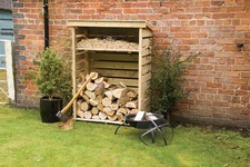 Rowlinson Single Log Wood Store Pressure Treated