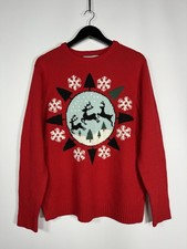 CHRISTMAS Jumper - Large - Red