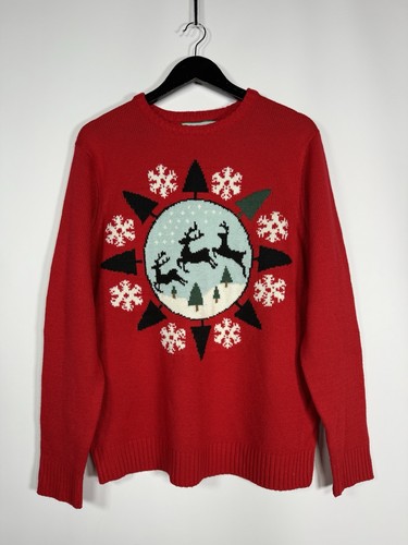Christmas jumper large - -, red