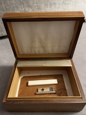 Cedar wood cigar humidor - cedar,