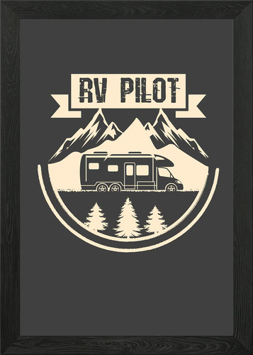 Pilot camping motorhome - rv,