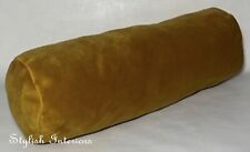 Hi-Quality Handmade Soft Plush Velvet Bolster Pillow Cushions With Bead Filling 