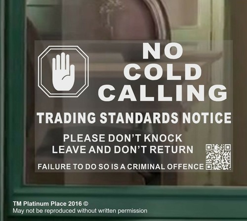 Cold calling salesman - 1, no