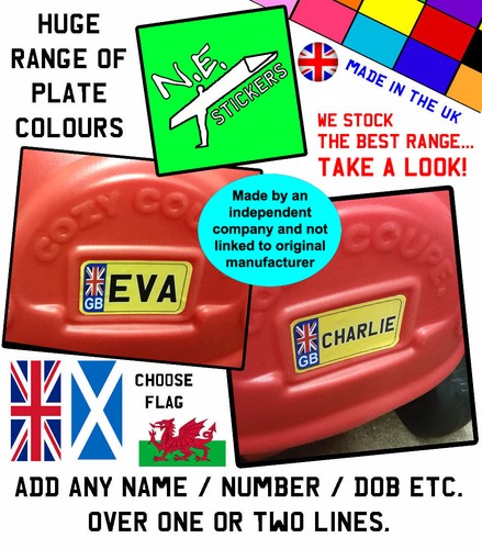 Personalised back kids number - kids,