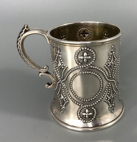 Victorian silver christening - victorian,