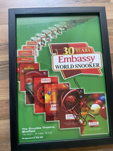 Embassy world snooker - embassy,